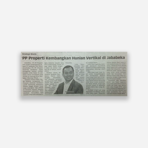 Koran Jakarta - PP Properti