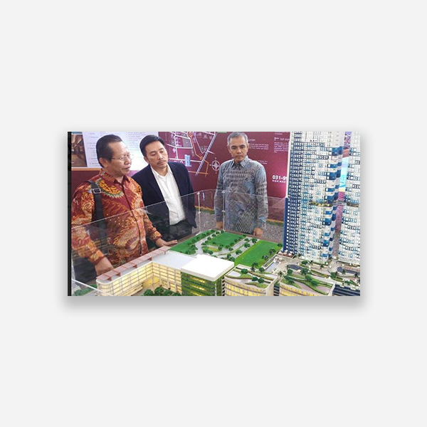 Tribunnews.com - Ground breaking Apartemen Westren View : Daya Beli Pasar Properti Surabaya Masih Tinggi
